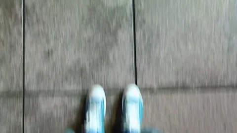 Guy standing, streets of Shanghai Video stock 71121074