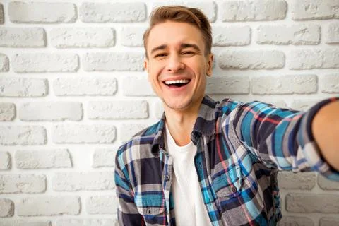 The guy in the studio Stock Photos