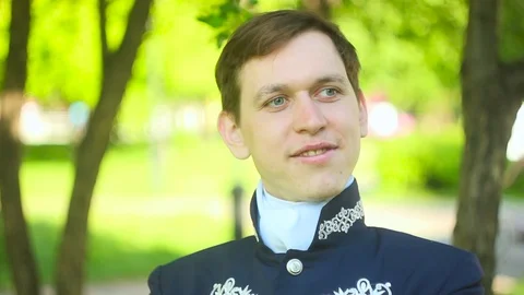 The guy in the suit Stock Footage 76429843