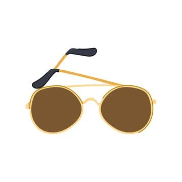 Guy sunglasses men cartoon vector illustration Illustrazione stock