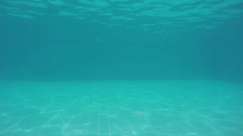 The Guy Swims In The Pool Stock-Footage 91592475