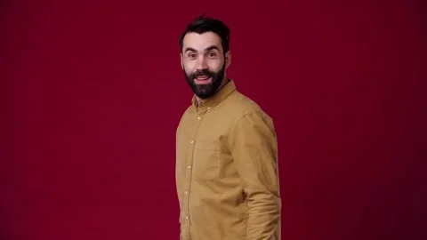 The guy turns to the camera and shows like Stock Footage 165620165