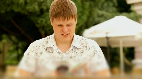 Guy Waiting For A Second Person 스톡 동영상 52725741