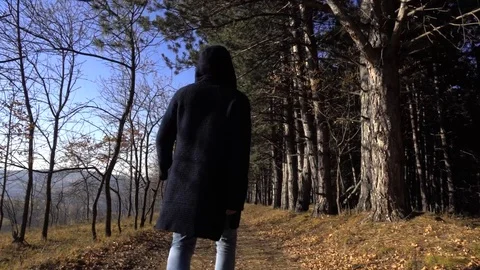 Guy walk a confident gait Stock Footage 97277905