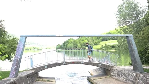 Guy Walking 库存影片 230023681