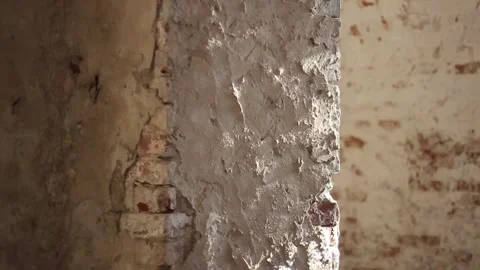 Guy walks through an abandoned building Stock Footage 130739753