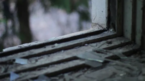 Guy walks through an abandoned building Stock Footage 130739921