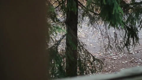 Guy walks through an abandoned building Stock Footage 130739962