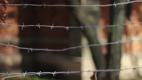 Guy walks through an abandoned building Stock Footage 130740218