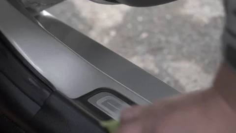 The guy washes the car Stock Footage 102111906