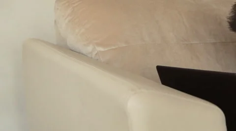 The guy yawns at a laptop Stock-Footage 62959765