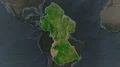 Guyana - hub of the world. Satellite 4k or 4k+ Resolution