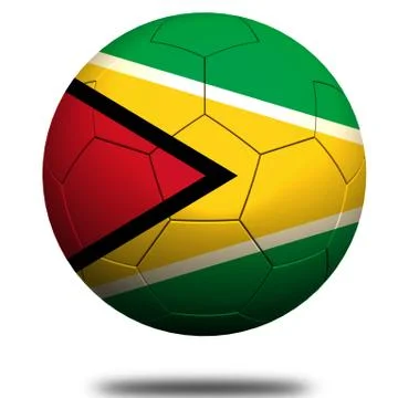 Guyana soccer Stock Illustration