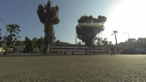 Guys doing bike tricks 스톡 동영상 38115056