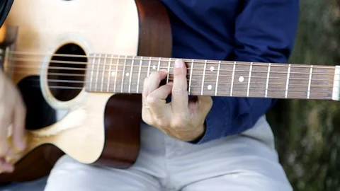 Guys playing guitar Stock Footage 102050431