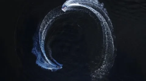 Guys ride on Jet Ski Stock Footage 65822259