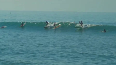 Guys Surfing 스톡 동영상 59099818