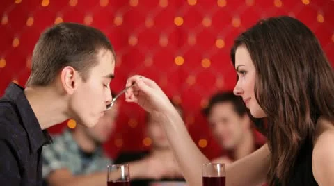 Guys throw popcorn. HD Stock Footage 10574554