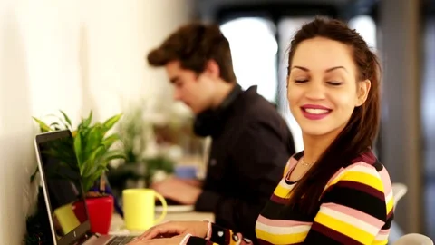 Guys working on the internet with a laptop. Stock Footage 130105259