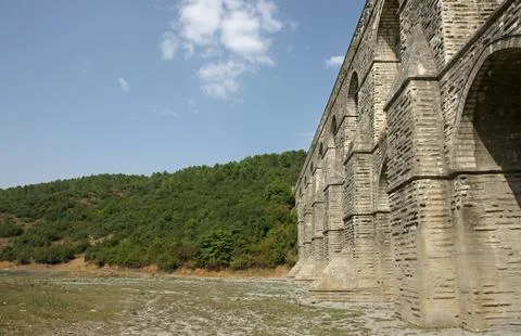 Guzelce Aqueduct Stock Photos
