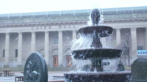 GVs of the Caird Hall in Dundee Stock Footage 322917925