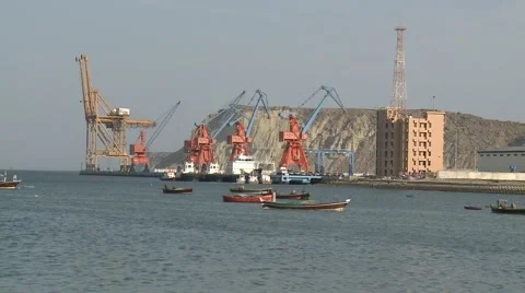 Gwadar Port Stock Footage 53897499