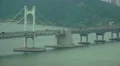 Gwangan Suspension Bridge Busan South Korea Close Up HD HD Footage