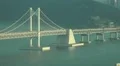 Gwangan Suspension Bridge At Sunset HD HD Footage