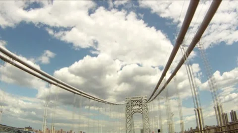 GWB POV Stock Footage 8245471