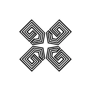 GX monogram initials letter logo concept. Stock Illustration