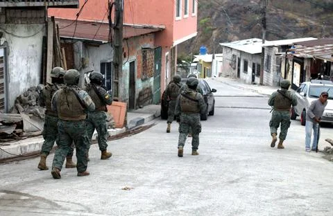   GYE LAS CABRAS SECURITY BLOCK Duran, Wednesday, August 21, 2024 Members ... Stock Photos