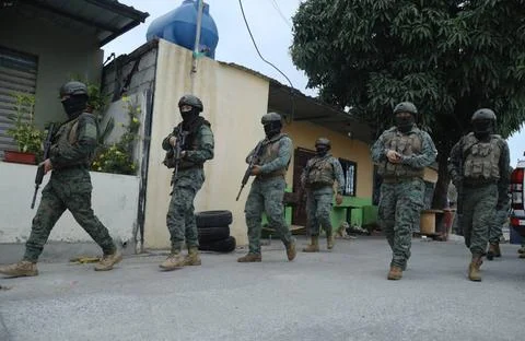   GYE LAS CABRAS SECURITY BLOCK Duran, Wednesday, August 21, 2024 Members ... Stock Photos
