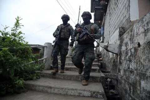  GYE LAS CABRAS SECURITY BLOCK Duran, Wednesday, August 21, 2024 Members ... Stock Photos