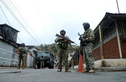   GYE LAS CABRAS SECURITY BLOCK Duran, Wednesday, August 21, 2024 Members ... Stock Photos