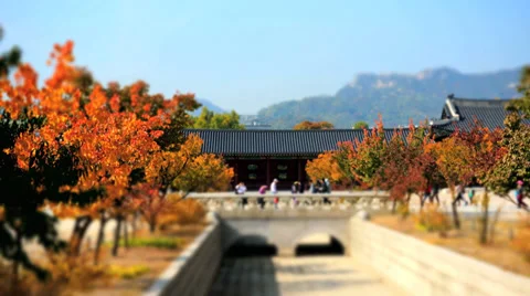 Gyeongbokgung 스톡 동영상 32410792