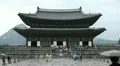 Gyeongbokgung Palace, Seoul Geunjeongmun, Geunjeong Gate, South Korea HD Footage