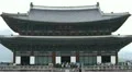 Gyeongbokgung Palace, South Korea, Seoul Geunjeongmun, Geunjeong Gate HD Footage