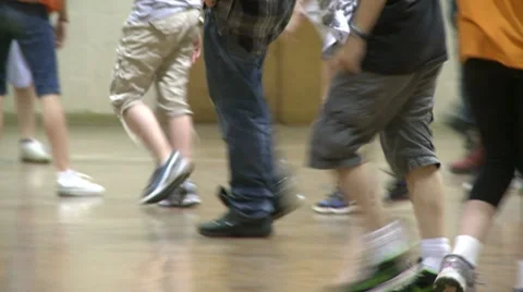 Gym class (10 of 10) Stock Footage 8697882