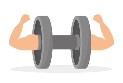 Gym digital design Stock Illustration