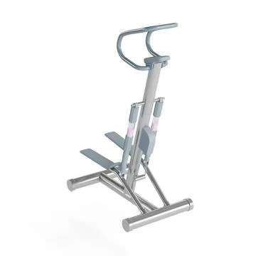 A gym equipment, 3d rendering Stock Illustration
