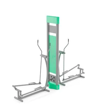 A gym equipment, 3d rendering Stock Illustration