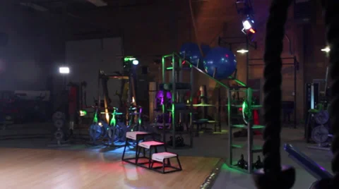 Gym Equipment Stock Footage 32399248