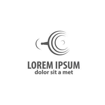 Gym icon design concept Stock Illustration