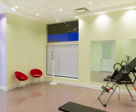 Gym interior design Stock Photos