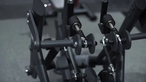 Gym interior with equipment Stock Footage 72001005