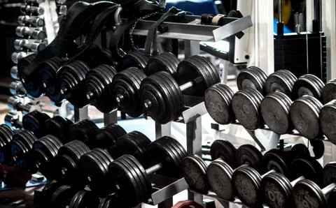 Gym interior Foto stock