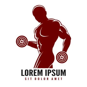 Gym Logo Stock Illustration