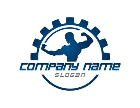 Gym logo Illustration