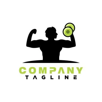 Gym logo Stock Illustration