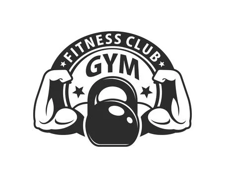 Gym logo Stock Illustration